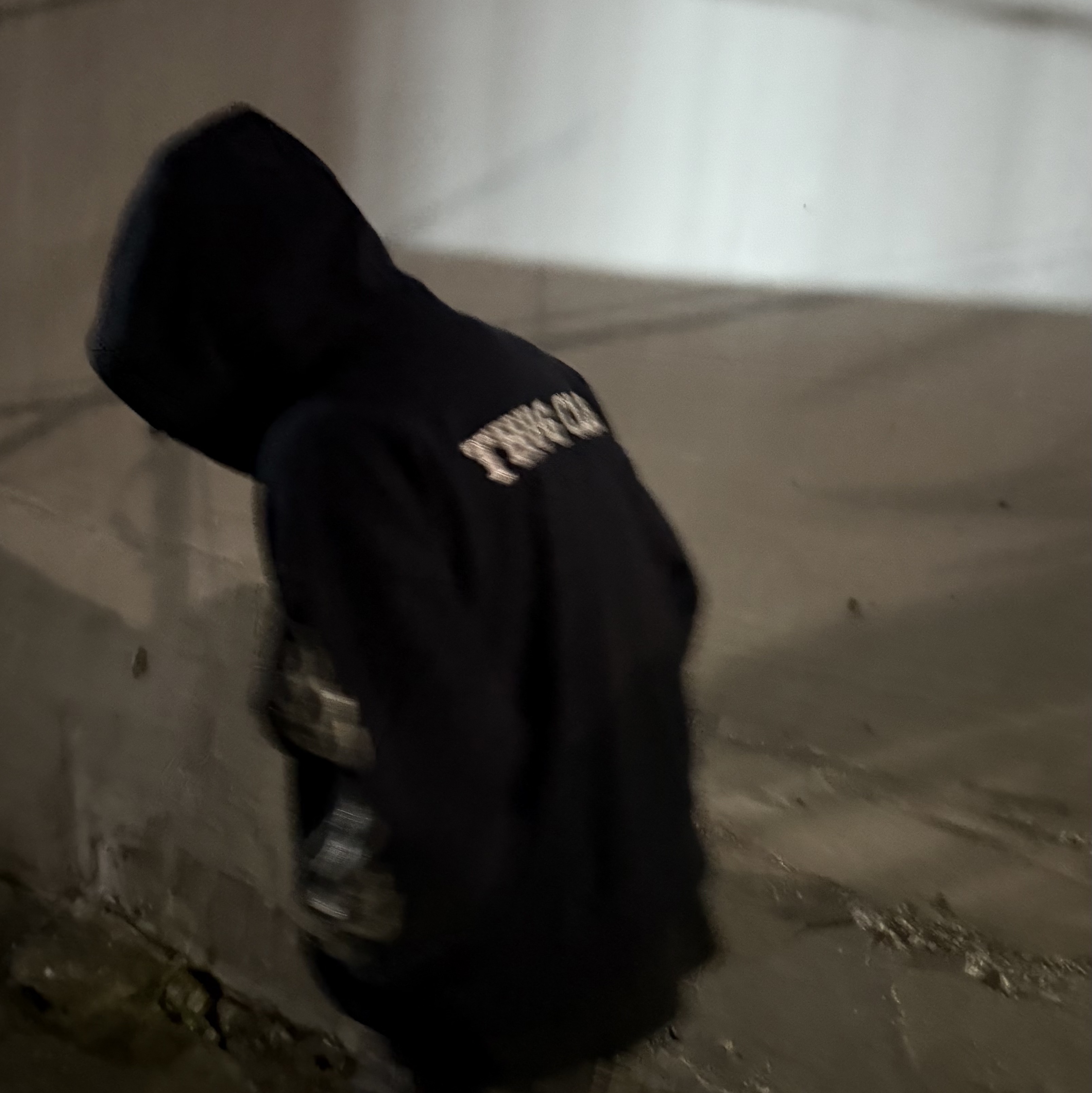 Adidas x Thug Club Long Sleeve T-Shirt Black - KR Sizing, Thug Club Leather Flame Hooded Zip-Up Navy 착용 스타일 - 2