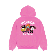 Verdy x Ice Spice Big Guy Zip Hoodie Pink
