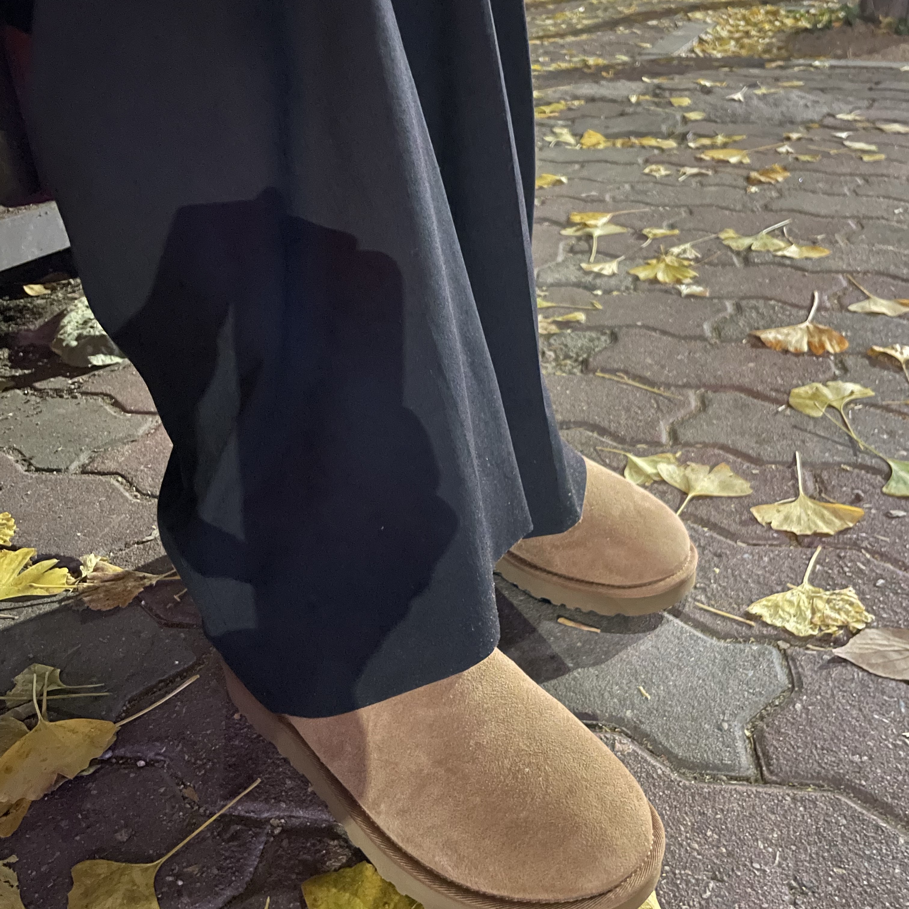 (W) UGG Classic Mini II Boots Chestnut 착용 스타일