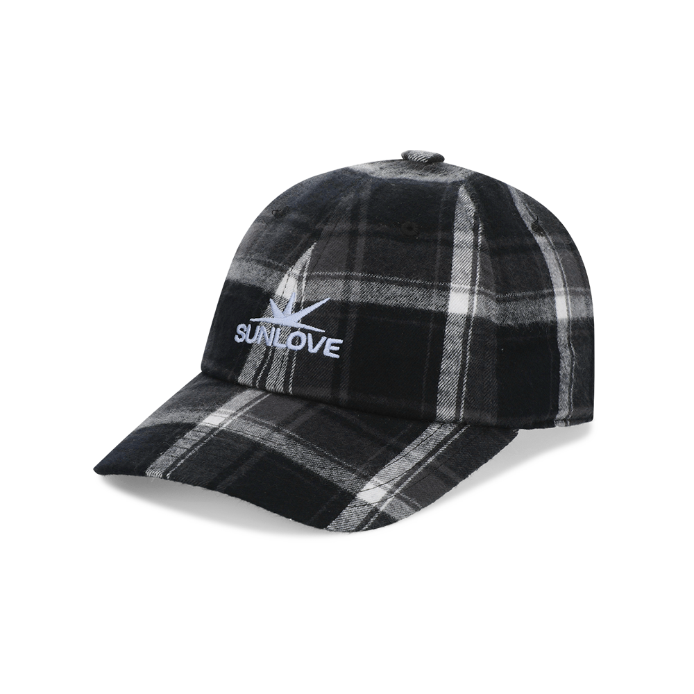 SL253WHWBC01BK [5% 적립] sunlovetour Flannel Club Cap Black