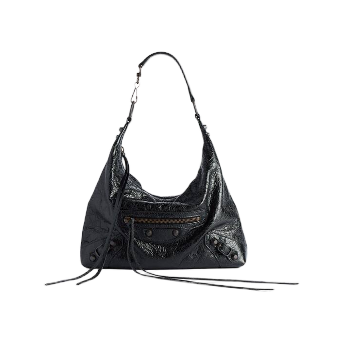 8525692ABEK1000 Balenciaga Le City Hobo Bag Small Black