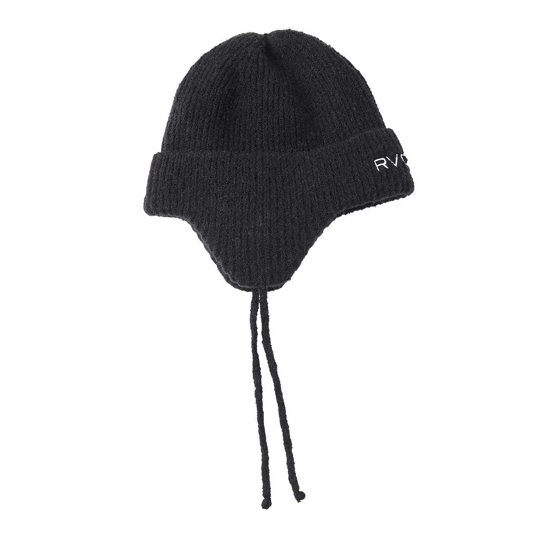 루카 이어 플랩 비니 (VF33KB057BLK)(RVCA Ear Flap Beanie (VF33KB057BLK))