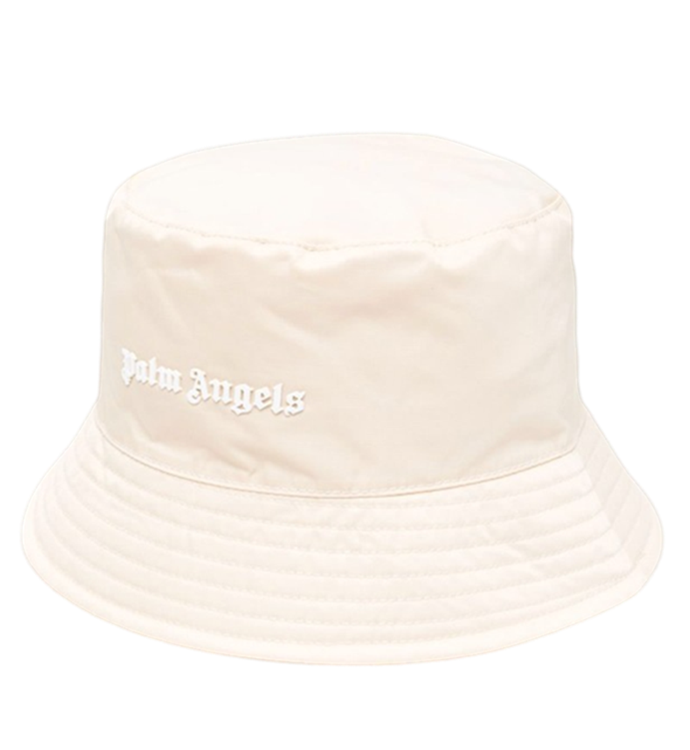팜엔젤스 클래식 로고 버킷 햇 - 오프 화이트(Palm Angels Classic Logo Bucket Hat - Off White)