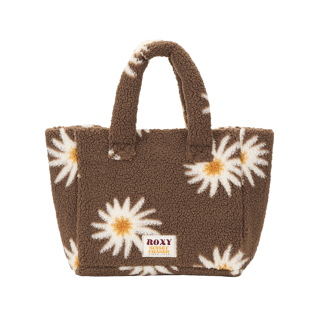 RF33OB073BRN ROXY All Day Boa Fleece Tote Bag (RF33OB073BRN)