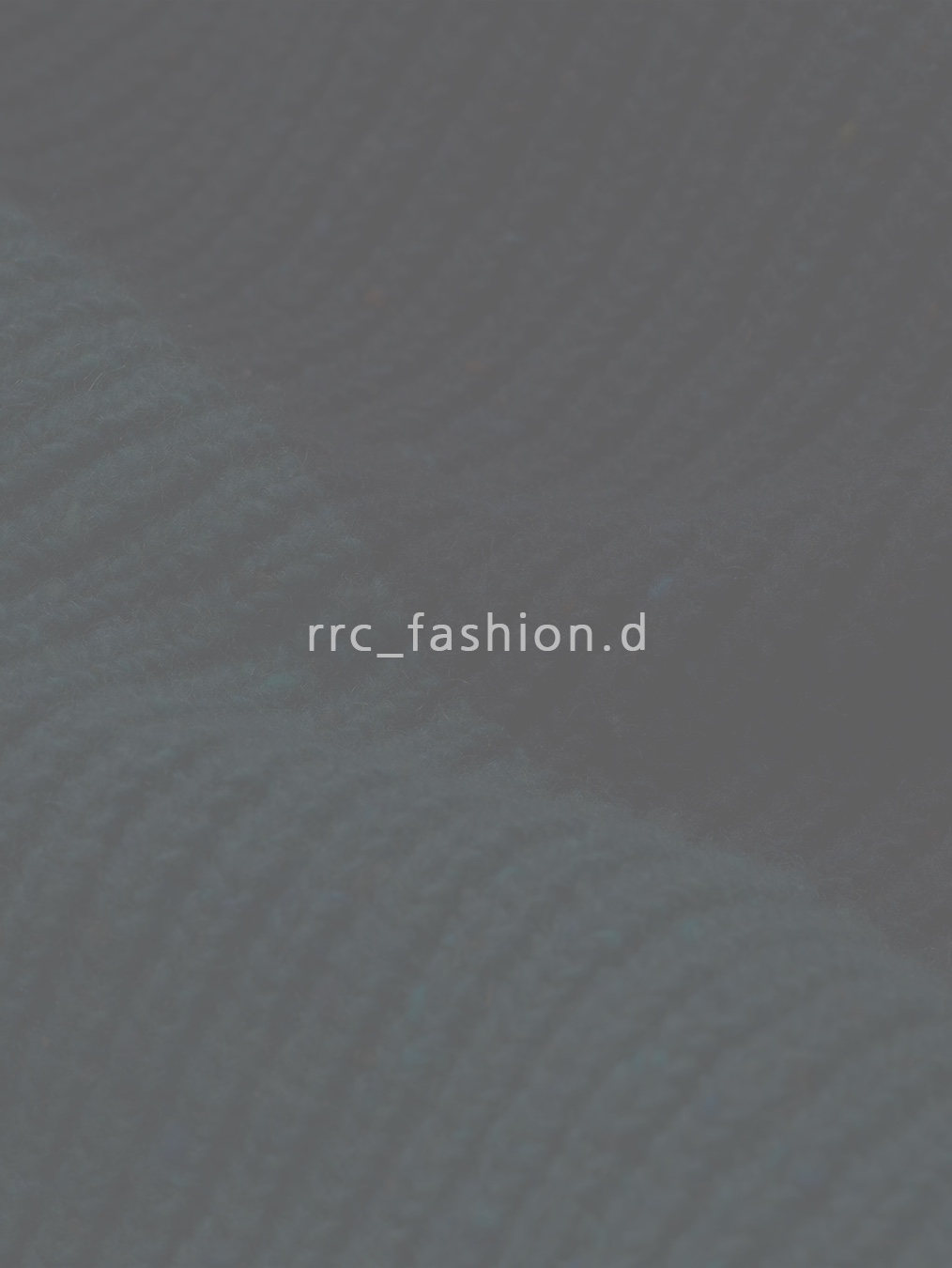 MJD Contrast Neck Cash Crop Knit Magenta 착용 스타일 - 8