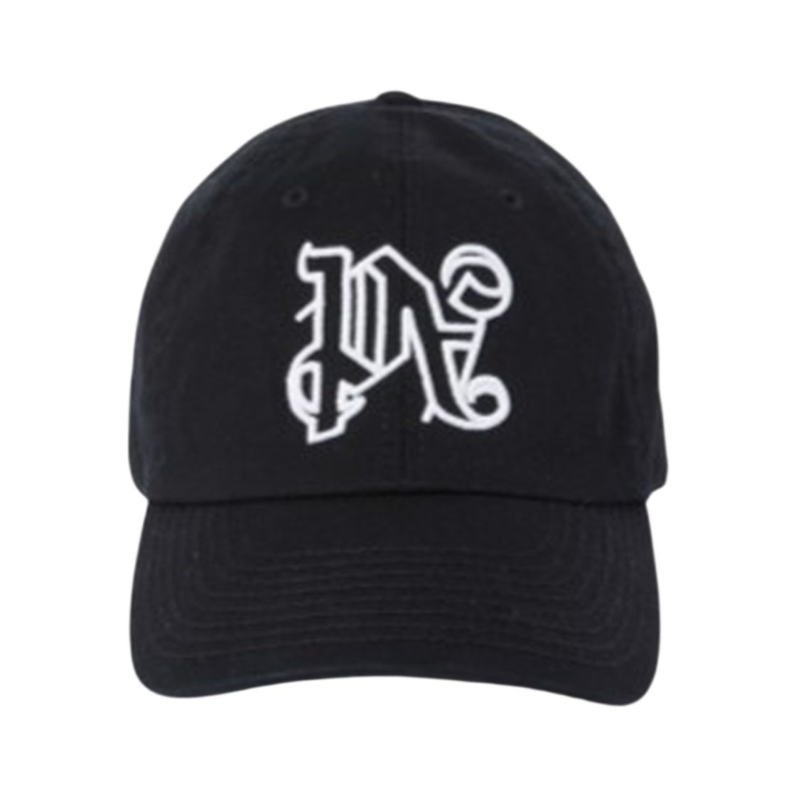팜엔젤스 모노그램 캡 - 블랙(Palm Angels Monogram Cap - Black)