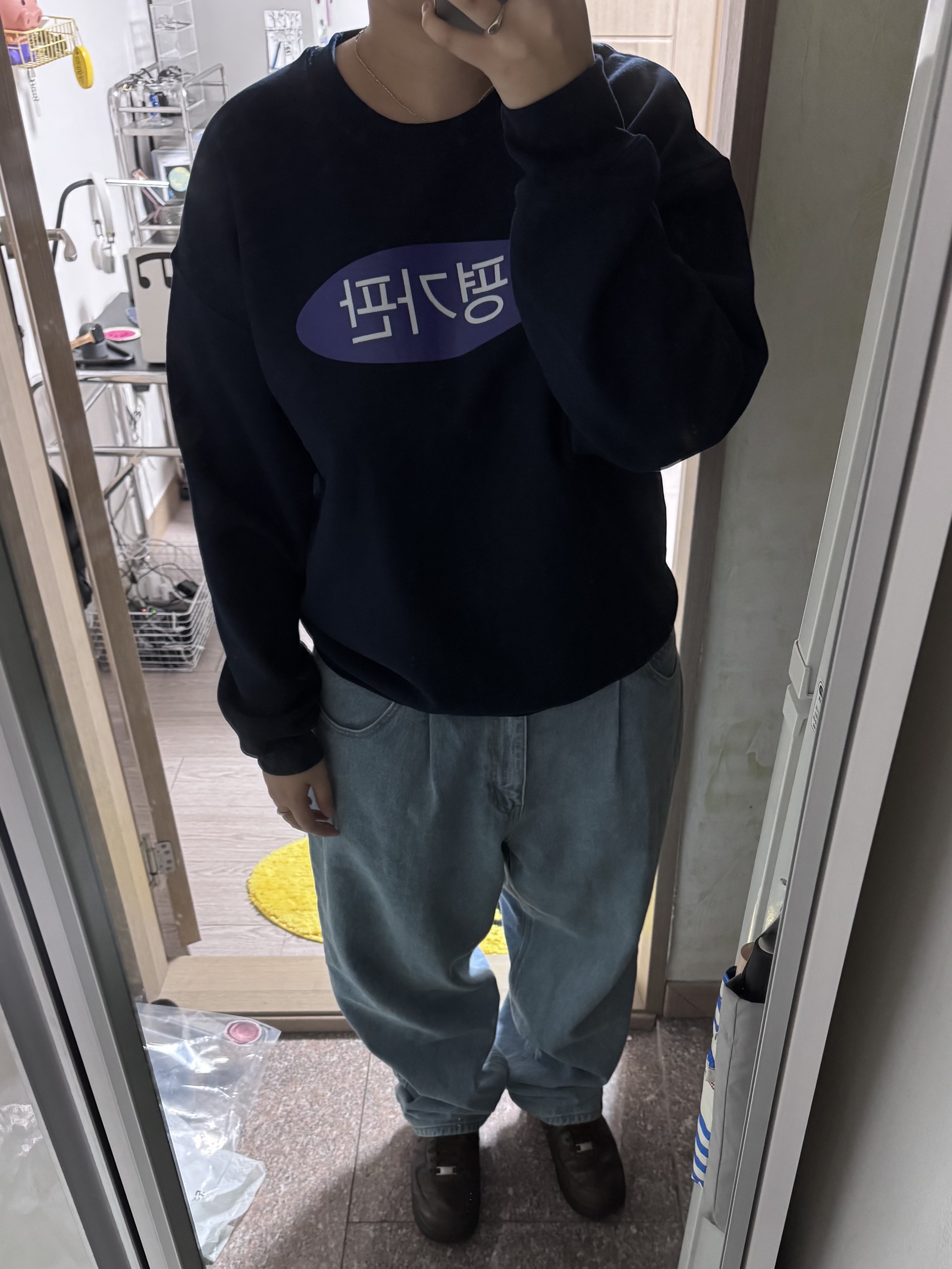 Nike x Supreme Air Force 1 Low Baroque Brown 착용 스타일