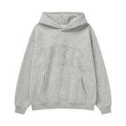 Permanent Archive Comfortable Per Hoodie Melange Gray