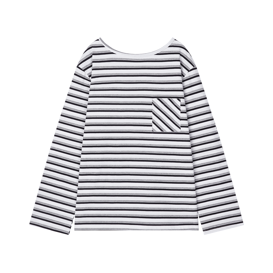 솜속 하이디 스트라이프 롱 슬리브 화이트(SOMSOC Heidi Stripe Long Sleeve White)