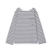 SOMSOC Heidi Stripe Long Sleeve White