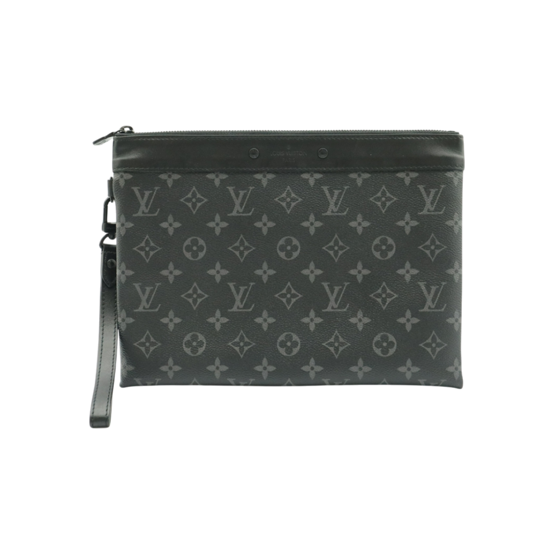 ITVMPHTWWO64 Louis Vuitton Pochette To Go Monogram Eclipse Black