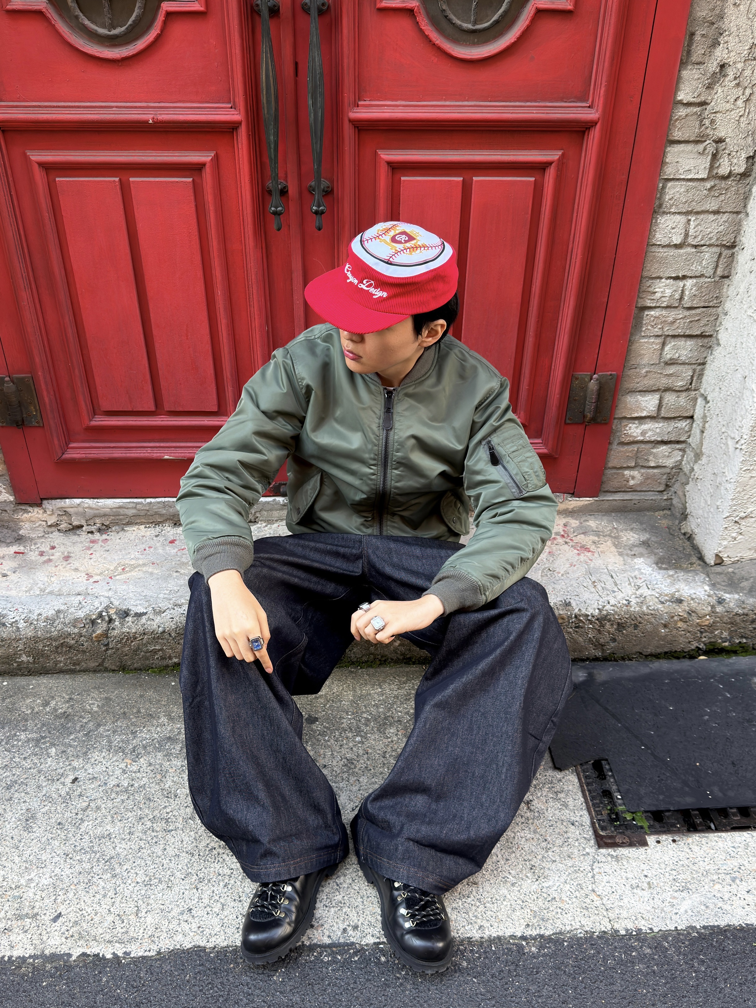 Stussy Boxer Shorts Multi (3 Pack), Avirex 7522 Ma-1 Jacket Black - 24FW 착용 스타일 - 1