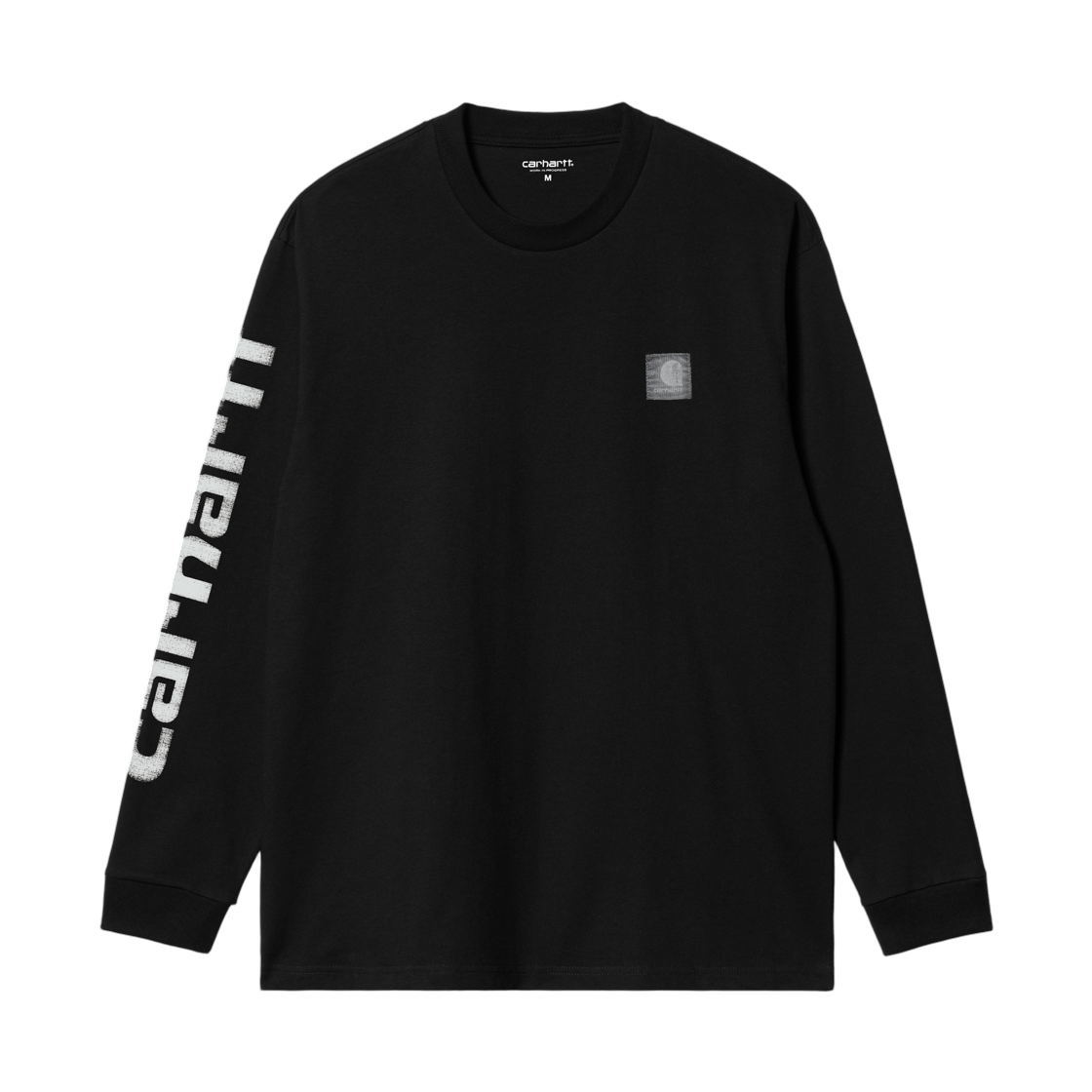 I036002-89-XX Carhartt WIP L/S Archive Script T-Shirt Black