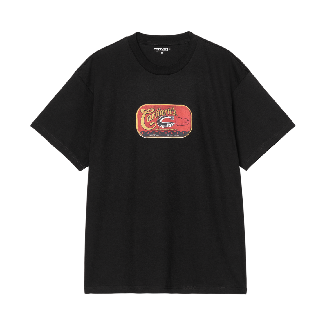 칼하트 WIP 숏슬리브 사르디나스 티셔츠 블랙(Carhartt WIP S/S Sardinas T-Shirt Black) - 1