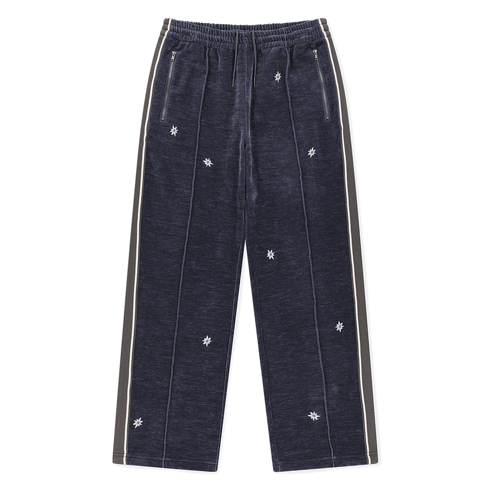 SL253WPANP01PP [트리플적립]SUNLOVE Velour Twinkle Track Pants Purple