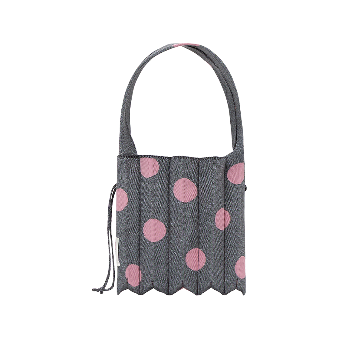 조셉앤스테이시 럭키 플리츠 니트 스몰 도트 마이멜로디 미드나잇 차콜(Joseph&Stacey Lucky Pleats Knit S Dot My Melody Midnight Charcoal) - 2