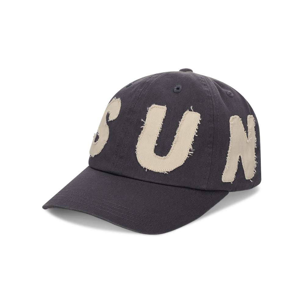 SLCO0WHWBC02CH [트리플적립]SUNLOVE Cut Off Capital Cap Charcoal
