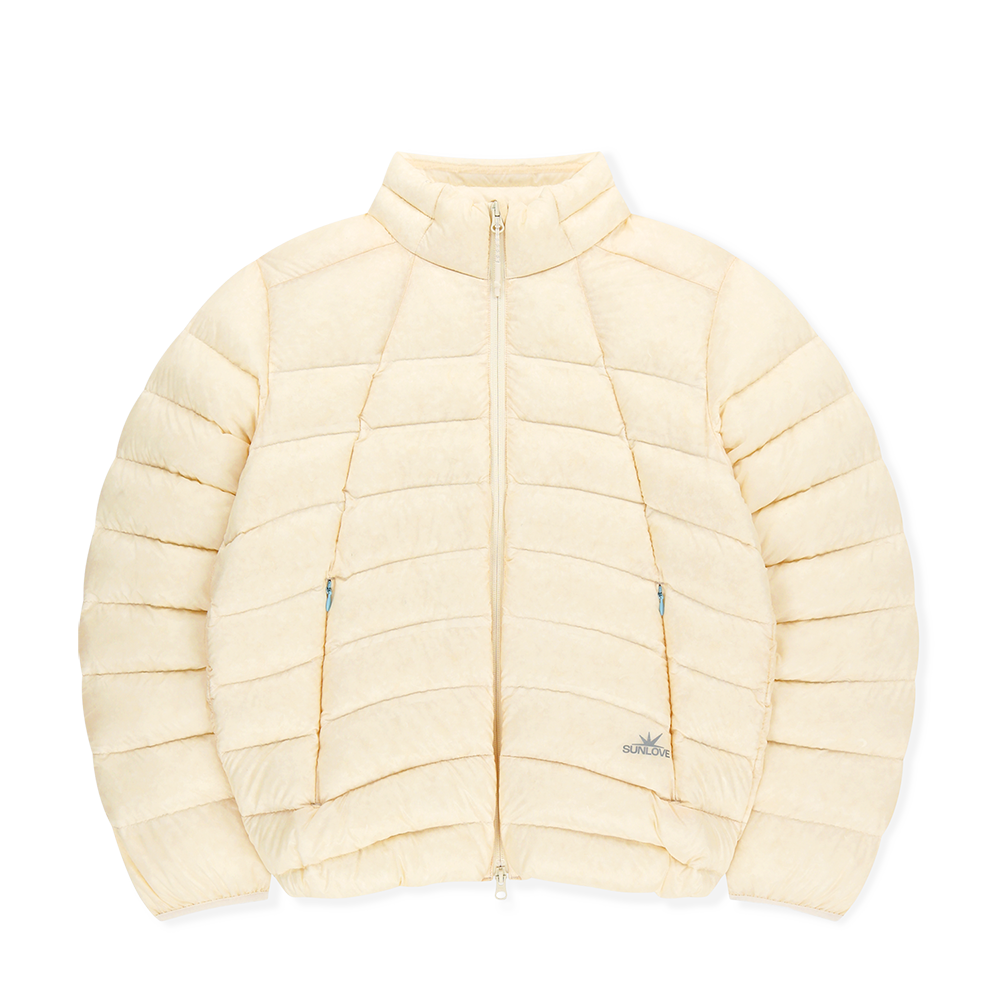 SLCO0OOWHS01CM [트리플적립]SUNLOVE Fly Light Down Jacket Cream