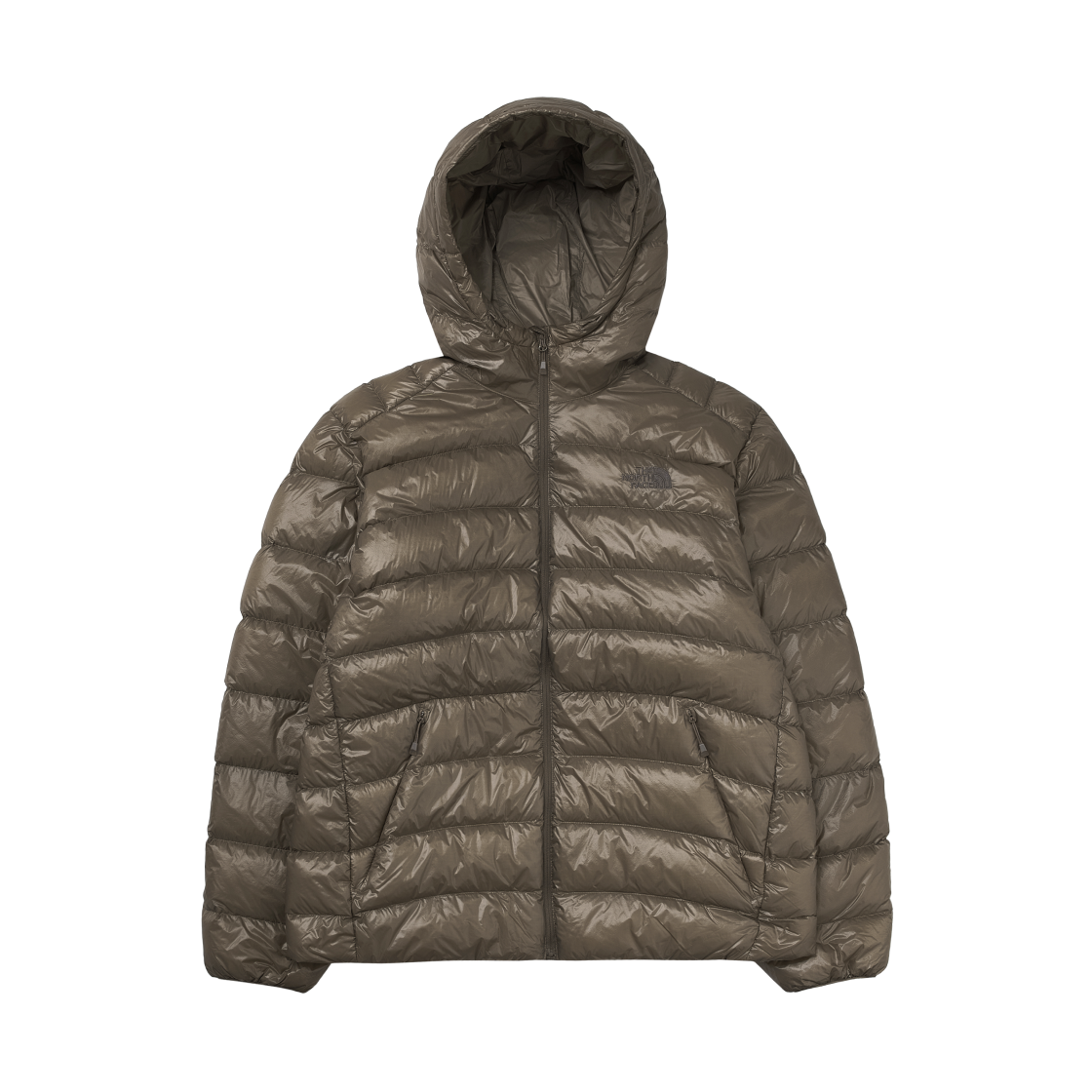 노스페이스 마티에르 EX RDS 다운 후디 베이지 그레이 - 25FW(The North Face Matier EX RDS Down Hoodie Beige Brown - 25FW)
