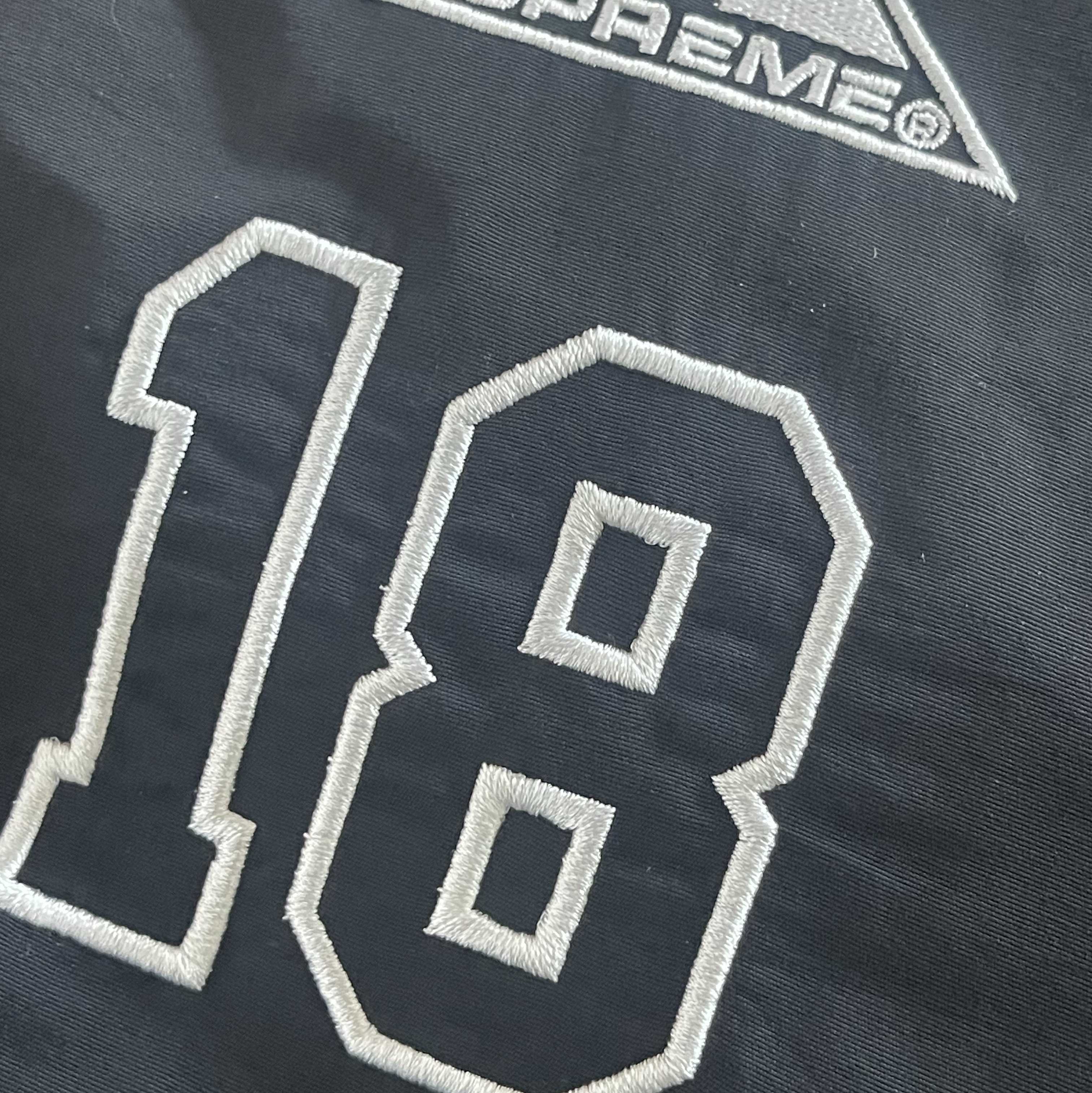 Supreme Antihero Stadium Jacket Black - 25FW 착용 스타일 - 4