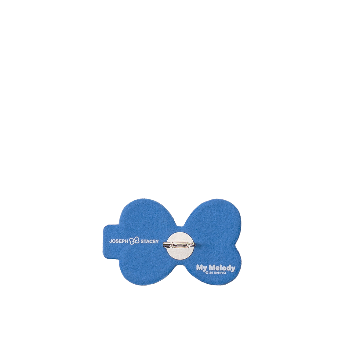 조셉앤스테이시 럭키 마이멜로디 부클 와펜 블루 리본(Joseph&Stacey Lucky My Melody Boucle Wappen Blue Ribbon) - 2