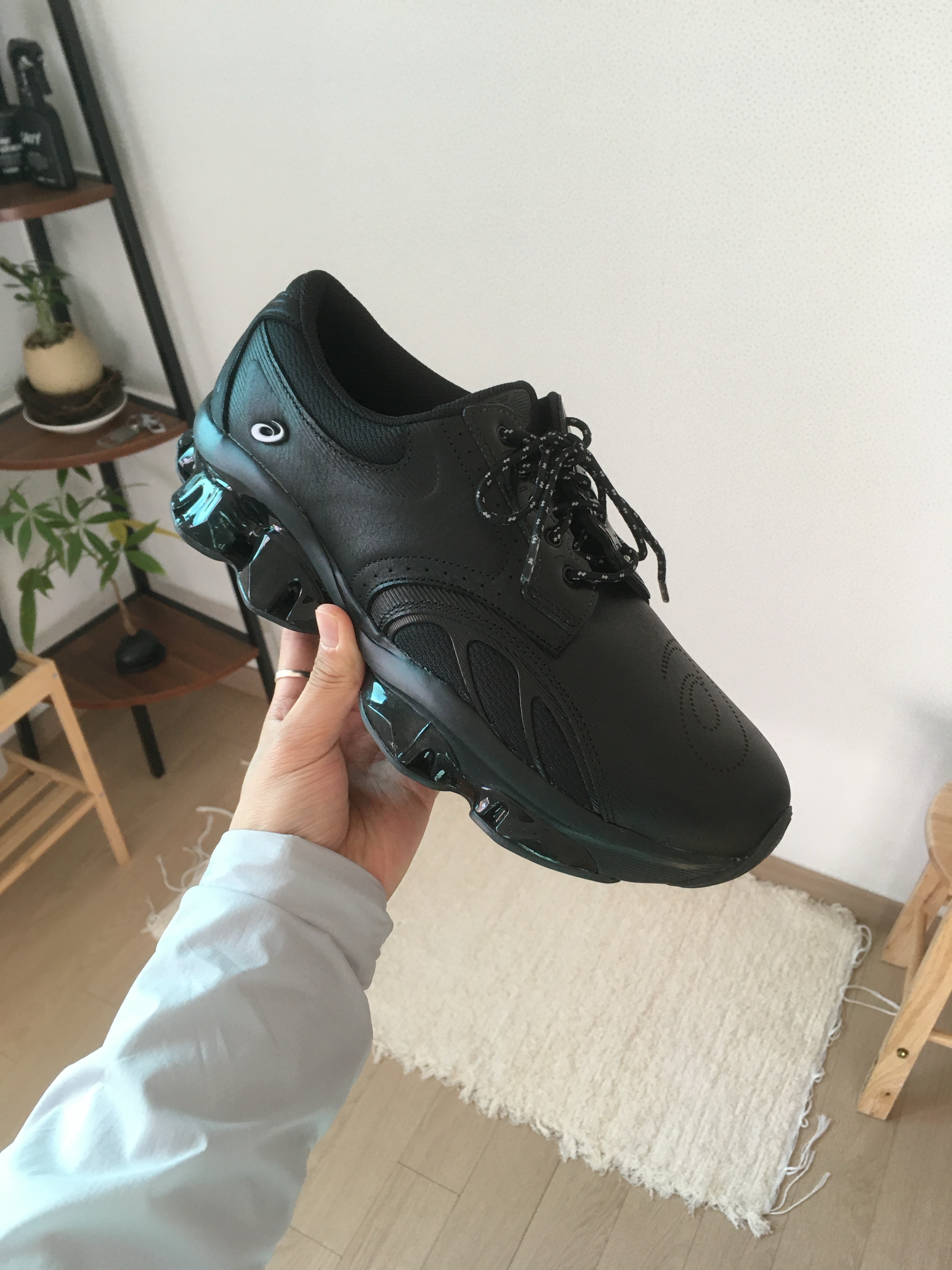 Asics Gel-Quantum Kinetic SP Black 착용 스타일