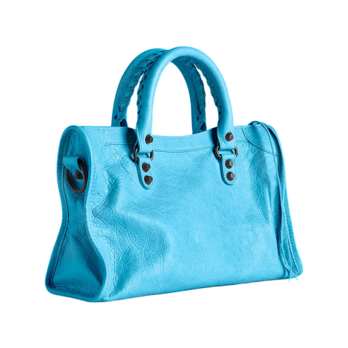 발렌시아가 르 시티 백 스몰 블루 시안(Balenciaga Le City Bag Small Bleu Cyan) - 2