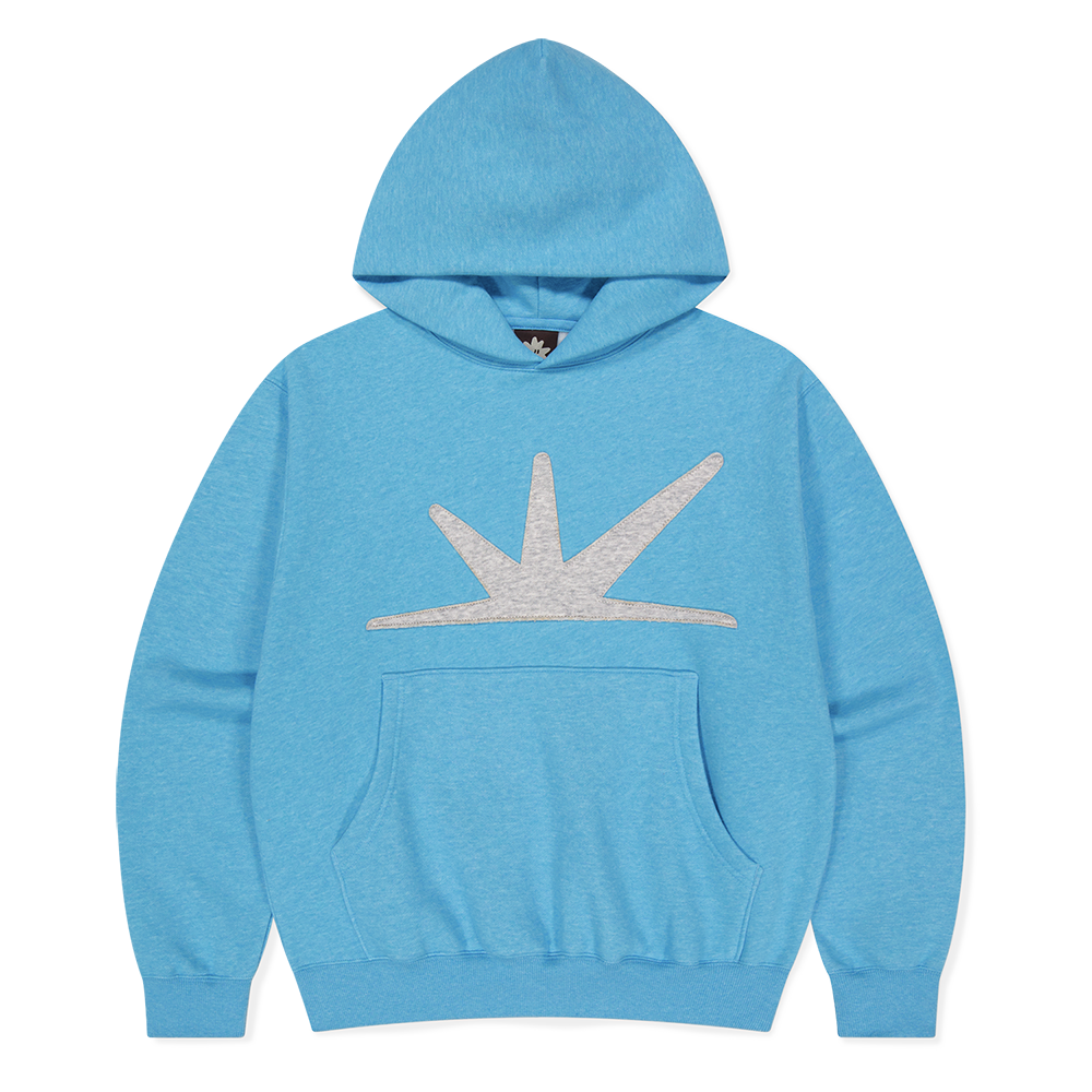 SLCO0TSWHO02HTB [트리플적립]SUNLOVE Daybreak Brushed Hoodie Heather Blue