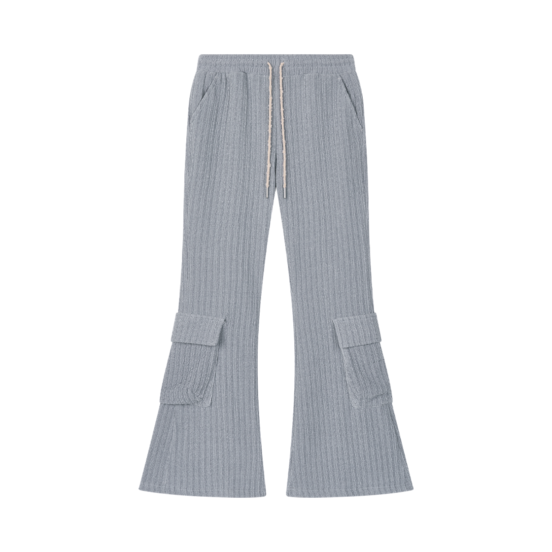 솜속 브린 코듀로이 부츠컷 그레이