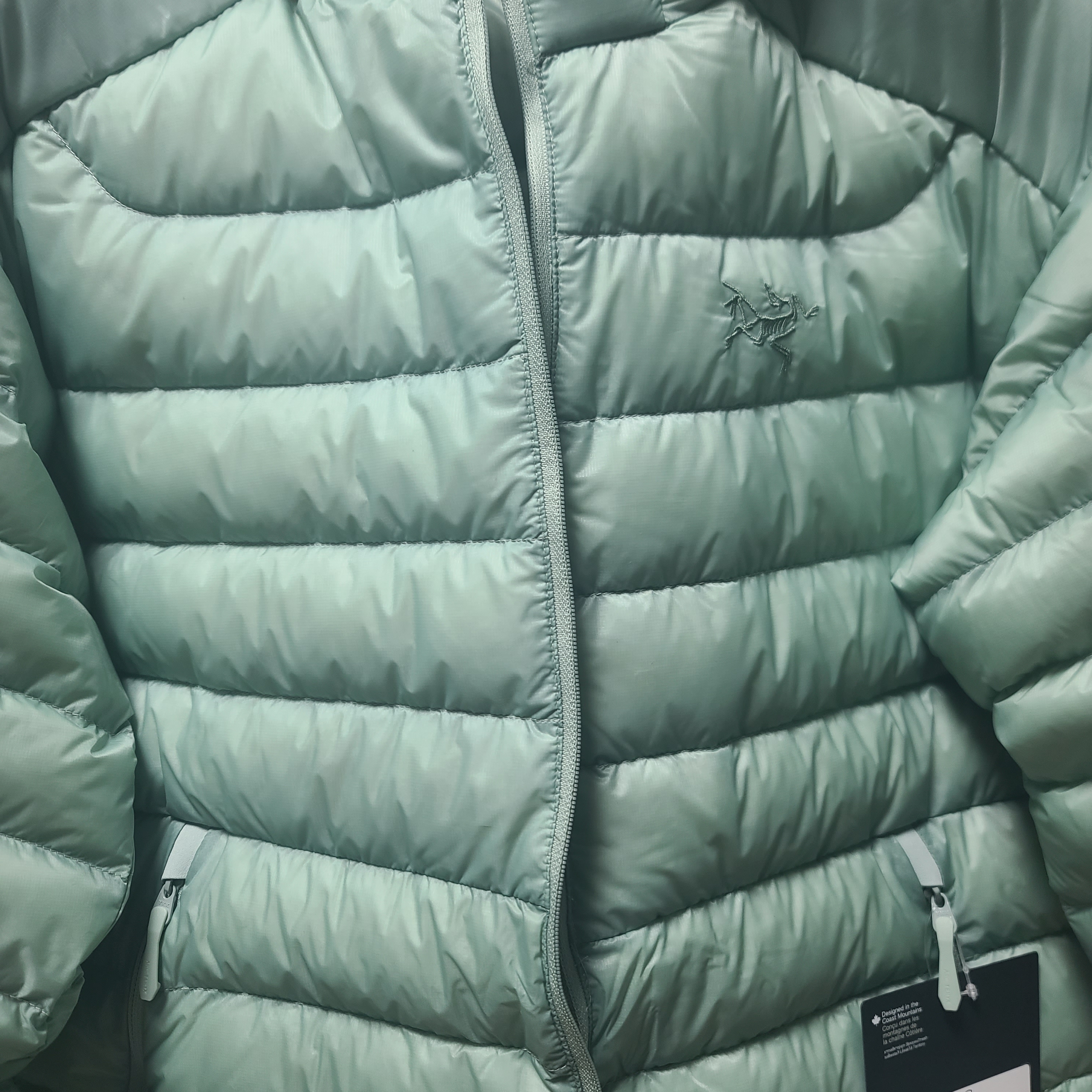 Arc'teryx Cerium Hoody Stone Green 착용 스타일