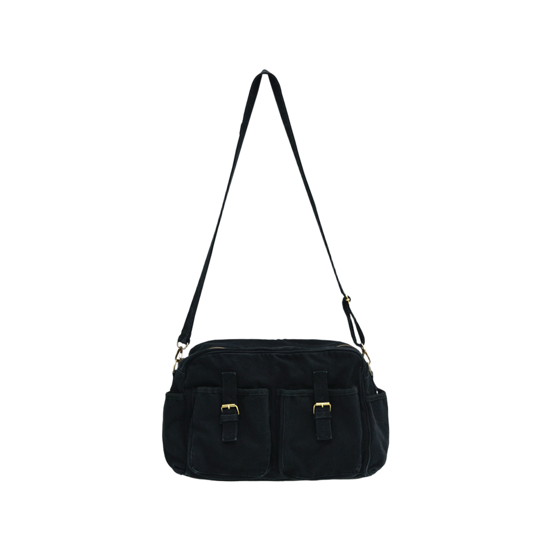 퍼렌 빈티지 메일 백 블랙(PERENN Vintage Mail Bag Black) - 1