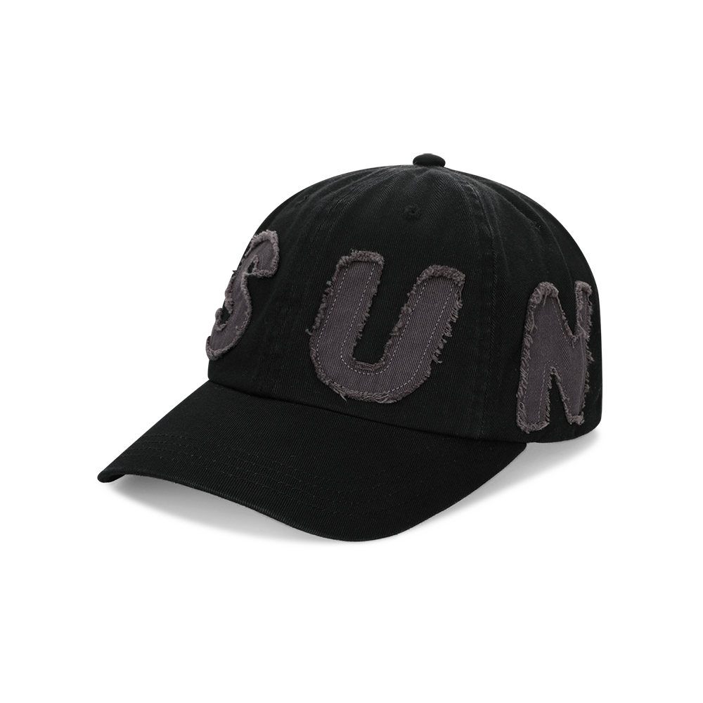SLCO0WHWBC02BK [트리플적립]SUNLOVE Cut Off Capital Cap Black