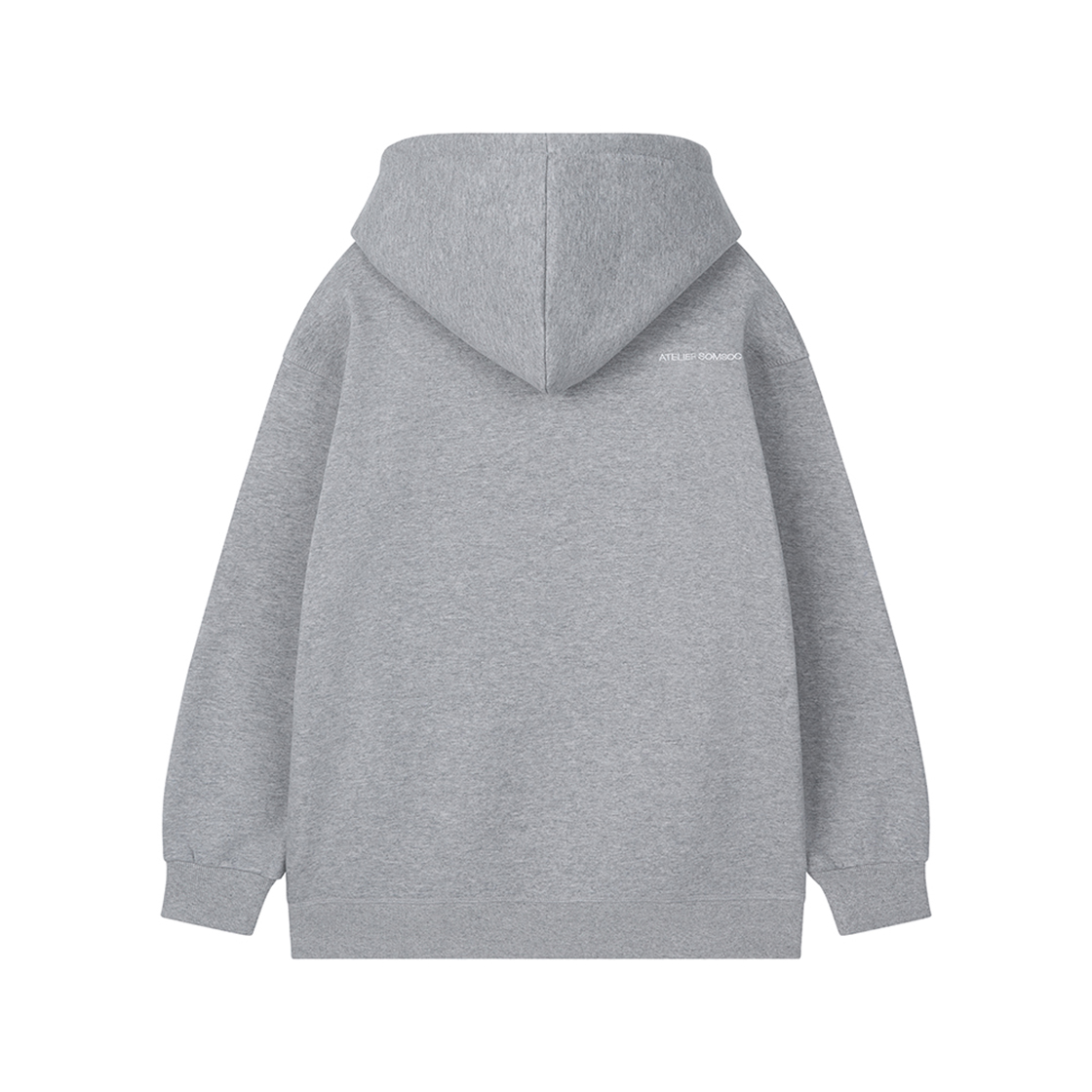 솜속 론느 심볼 아트워크 후디 멜란지 그레이(SOMSOC Ronne Symbol Artwork Hoodie Melange Grey) - 2