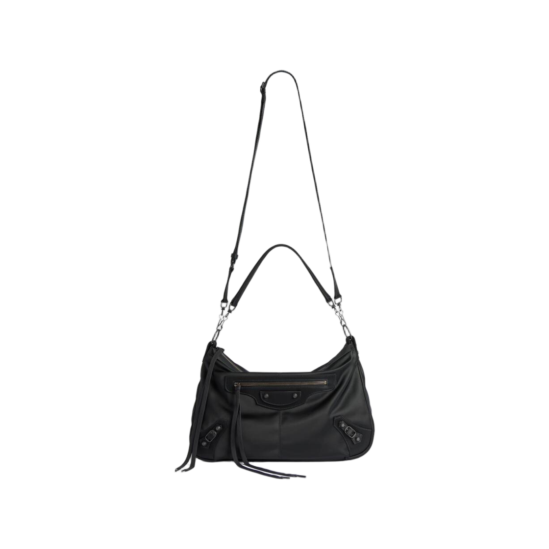 8461862AB9J1000 Balenciaga Le City Moto Medium Black