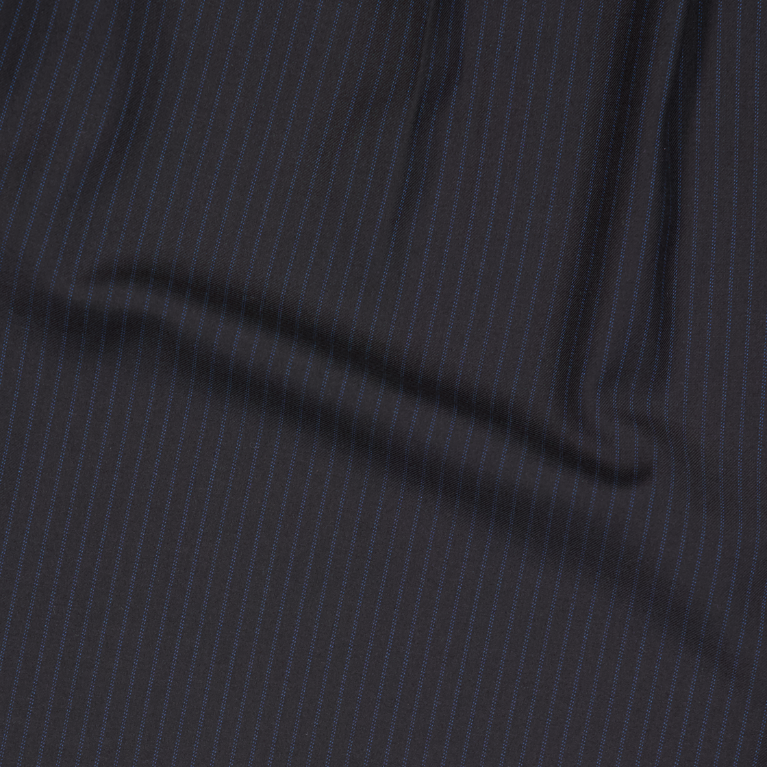 퍼렌 스트라이프 와이드 트라우져스 블랙(PERENN Stripe Wide Trousers Black) - 3