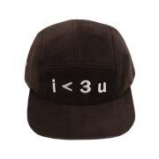 UGLYSHADOW I Love You Camp Cap Brown