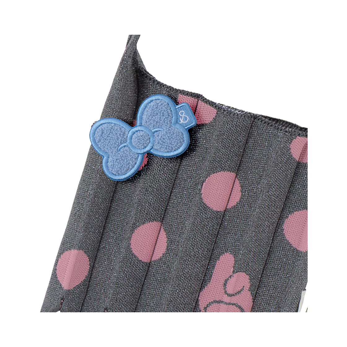 조셉앤스테이시 럭키 마이멜로디 부클 와펜 블루 리본(Joseph&Stacey Lucky My Melody Boucle Wappen Blue Ribbon) - 3