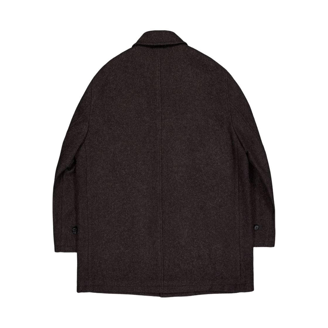 퍼렌 울 카코트 멜란지 브라운(PERENN Wool Car Coat Melange Brown) - 2