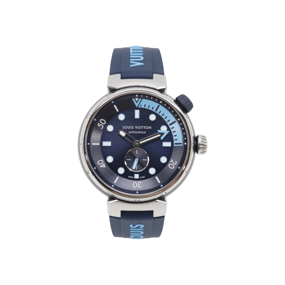 ITHQQ4Q4UJ6C Louis Vuitton Tambour Street Diver Watch QA121Z