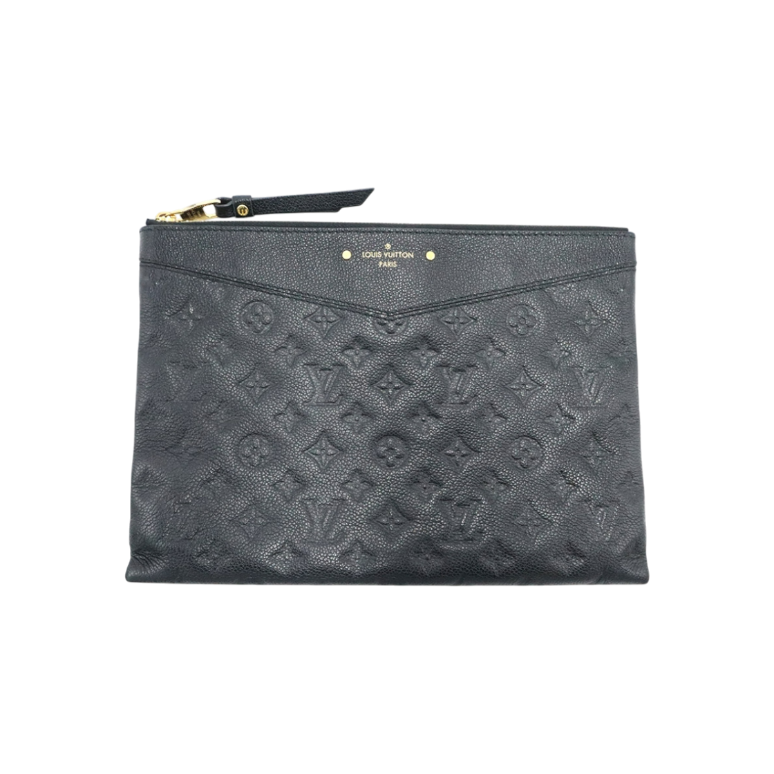 IT33U3AAHFGM Louis Vuitton M62937 Black Monogram Empreinte Daily Pouch Clutch