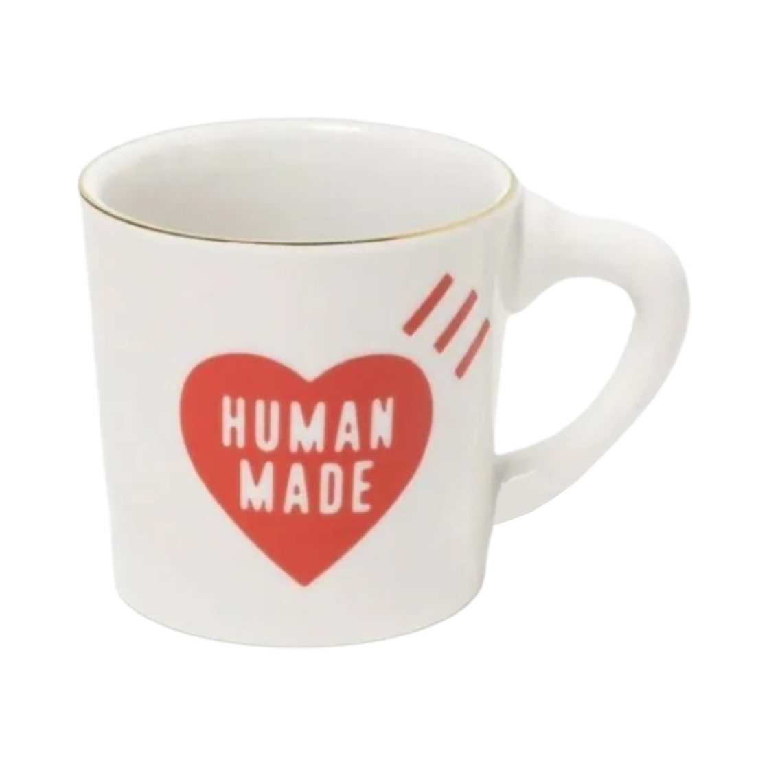 휴먼 메이드 하트 커피 머그 화이트(Human Made Heart Coffee Mug White)