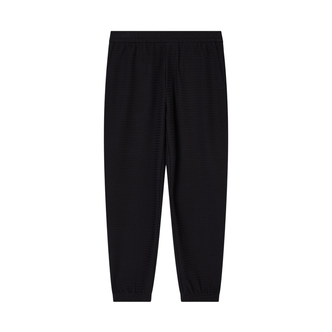 EM003443AF13700FC231 Emporio Armani ASV Lyocell Jacquard Jersey Pants Black