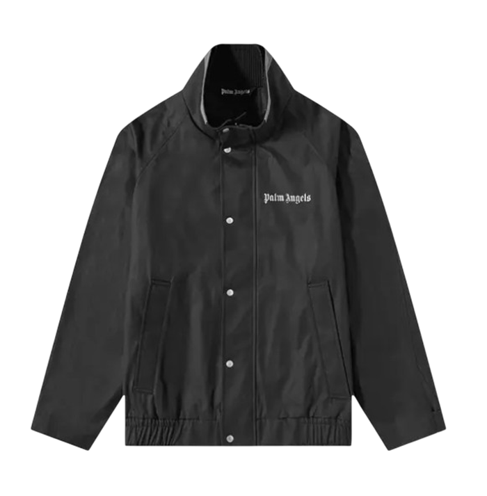 P2BMMA699 Palm Angels Classic Logo Bomber - Black