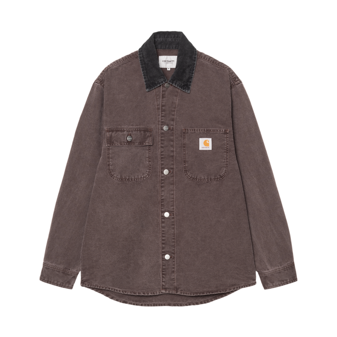 I036262-3AN-0J Carhartt WIP Mitch Shirt Jac Palisander Black