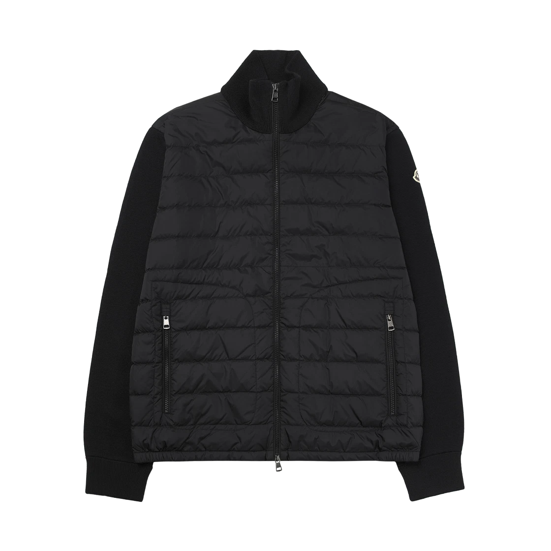 Moncler Moncler Padded Zip Up Cardigan Black - 25FW · M