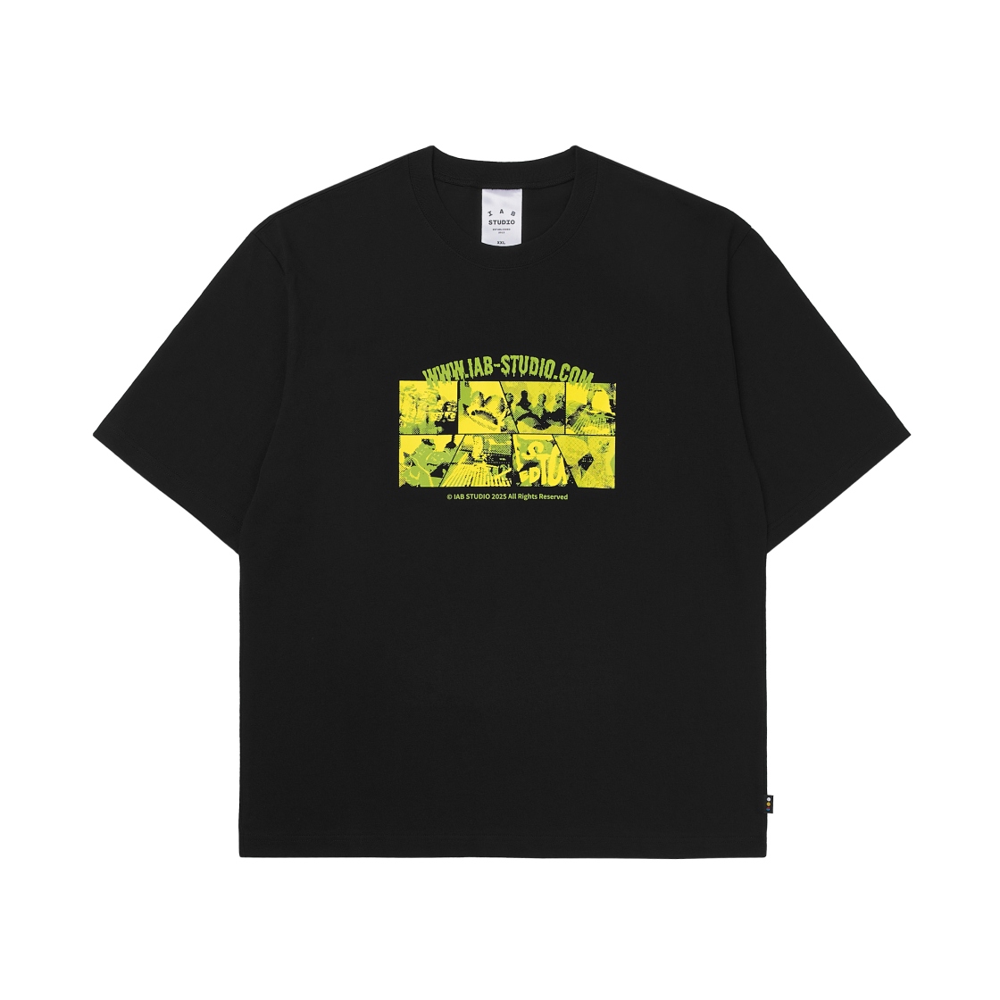 아이앱 스튜디오 티셔츠 HP 블랙(IAB Studio IAB T-shirt HP Black)