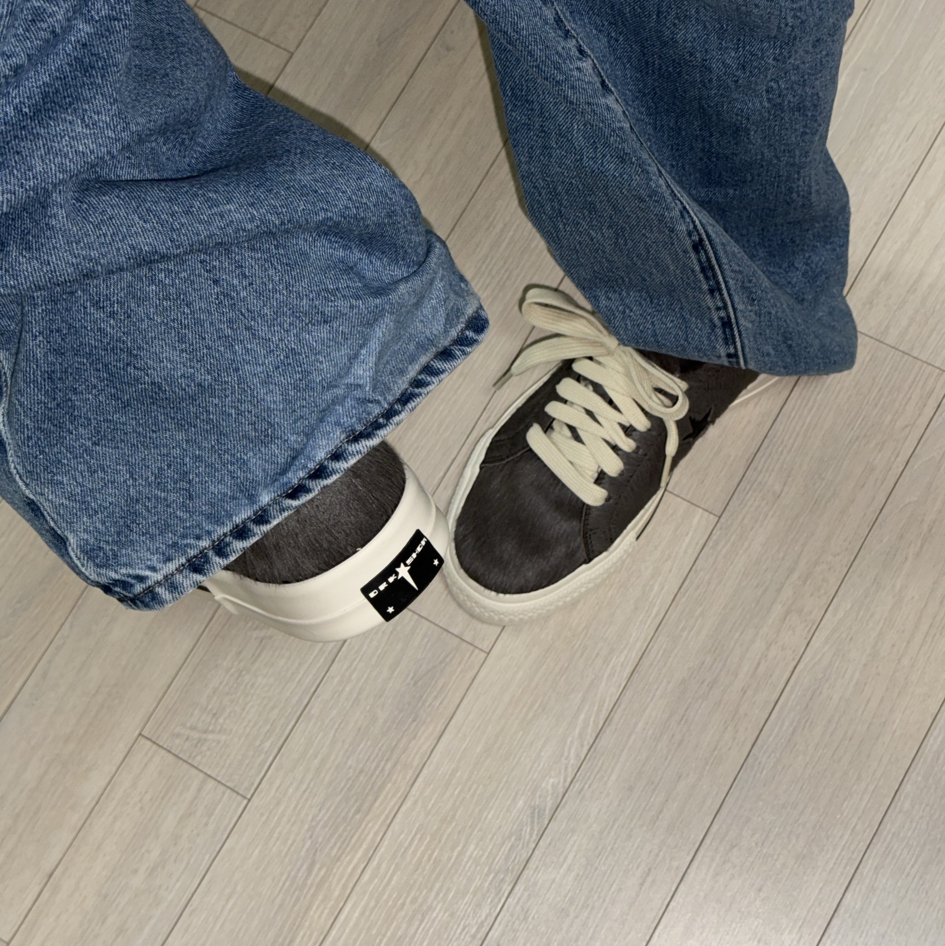 Converse x Drkshdw One Star Dark Dust 착용 스타일 - 2