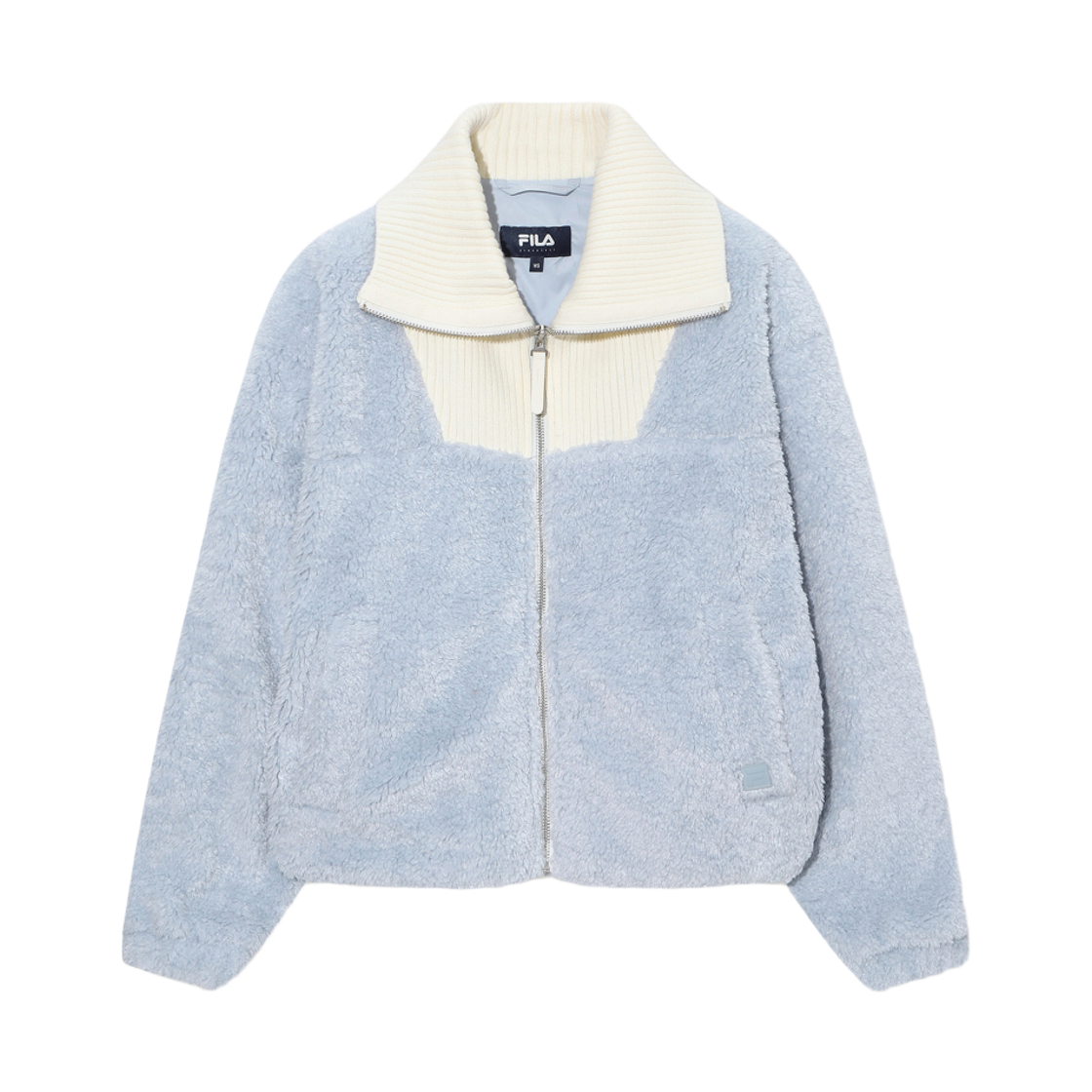 1100FS254PL01F001442 [6% 적립] FILA Collar Fleece Light Blue