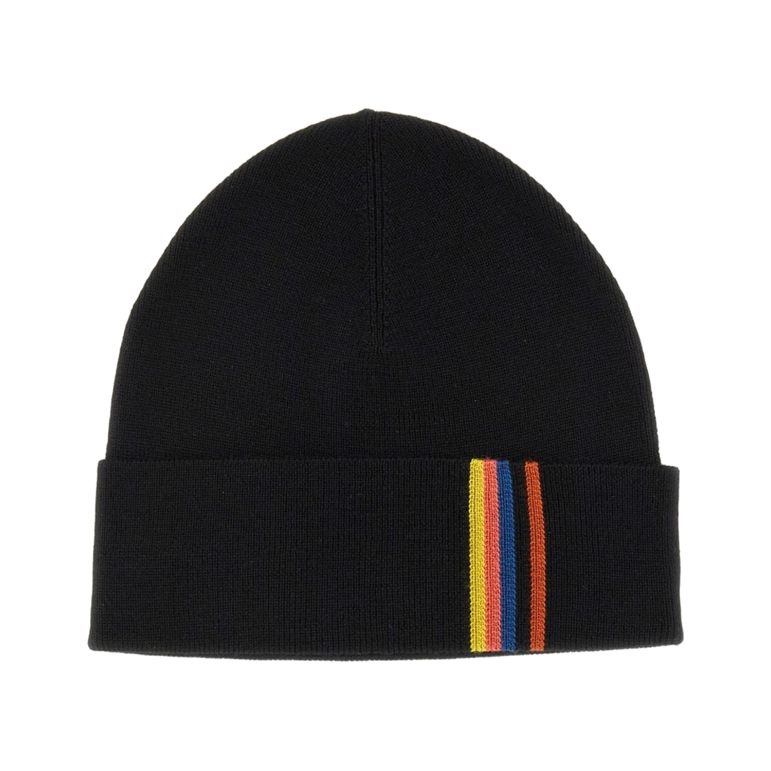 M1A-383AL-M394-79 Paul Smith Artist End Beanie Black