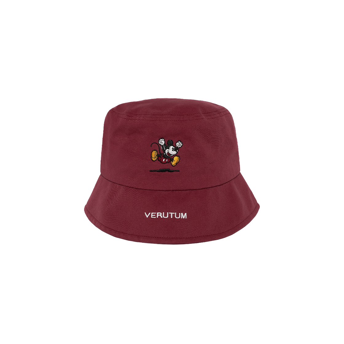 HW-BH234B/RD VERUTUM  BH234B Character Bucket Hat (Mickey Mouse) Red